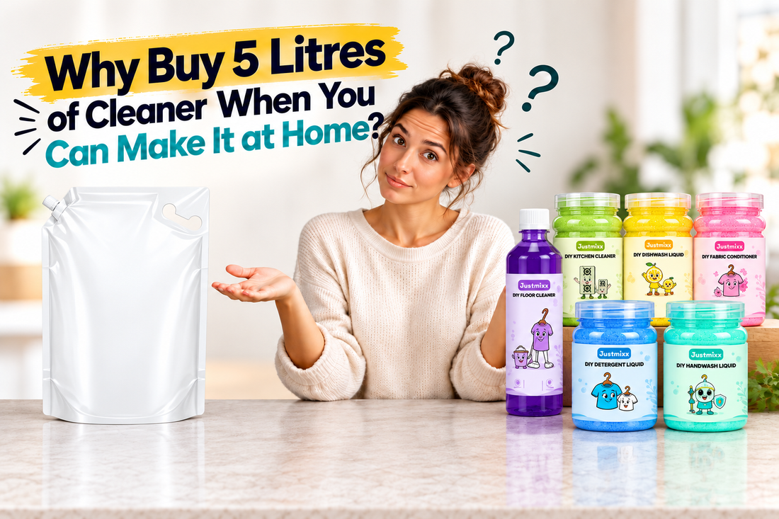 Why Buy 5 Litres of Cleaner When You Can Make It at Home?