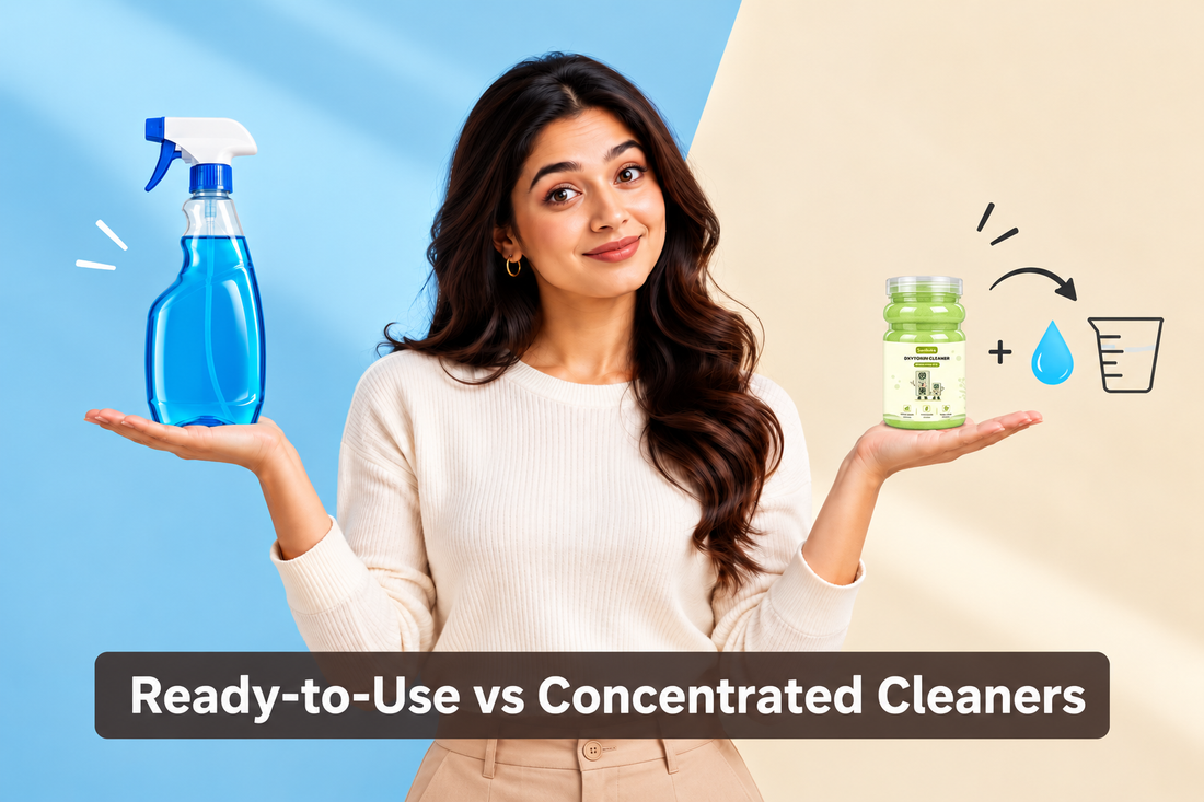 Ready-to-Use vs Concentrated Cleaners: What’s the Difference?