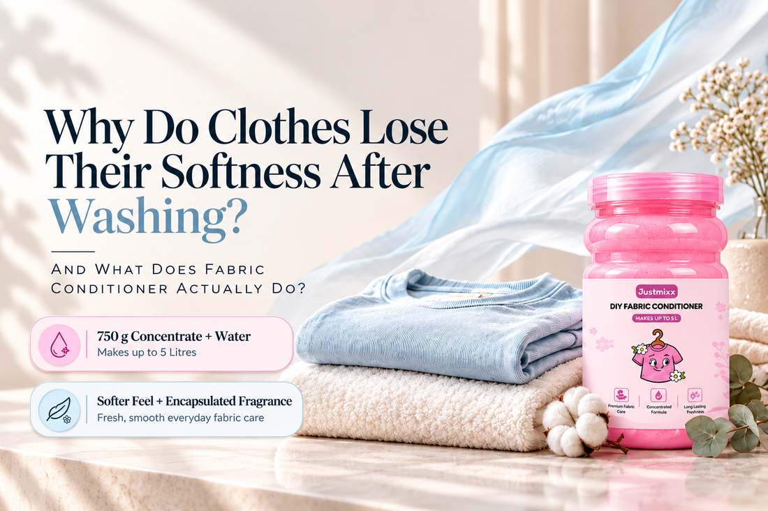 Why Do Clothes Lose Their Softness After Washing? And What Does Fabric Conditioner Actually Do?