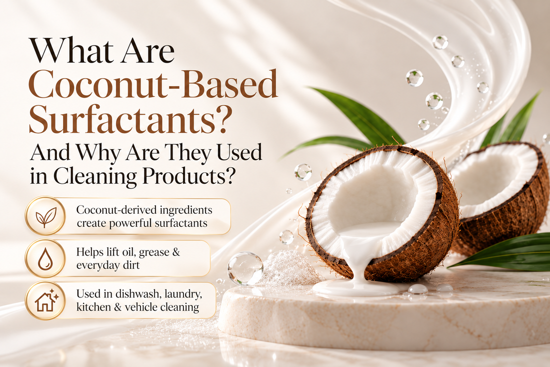 What Are Coconut-Based Surfactants? And Why Are They Used in Cleaning Products?