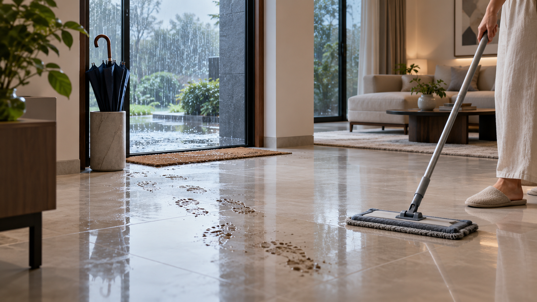 Why Do Floors Feel Dirtier During Monsoon? And How Should You Clean Them?