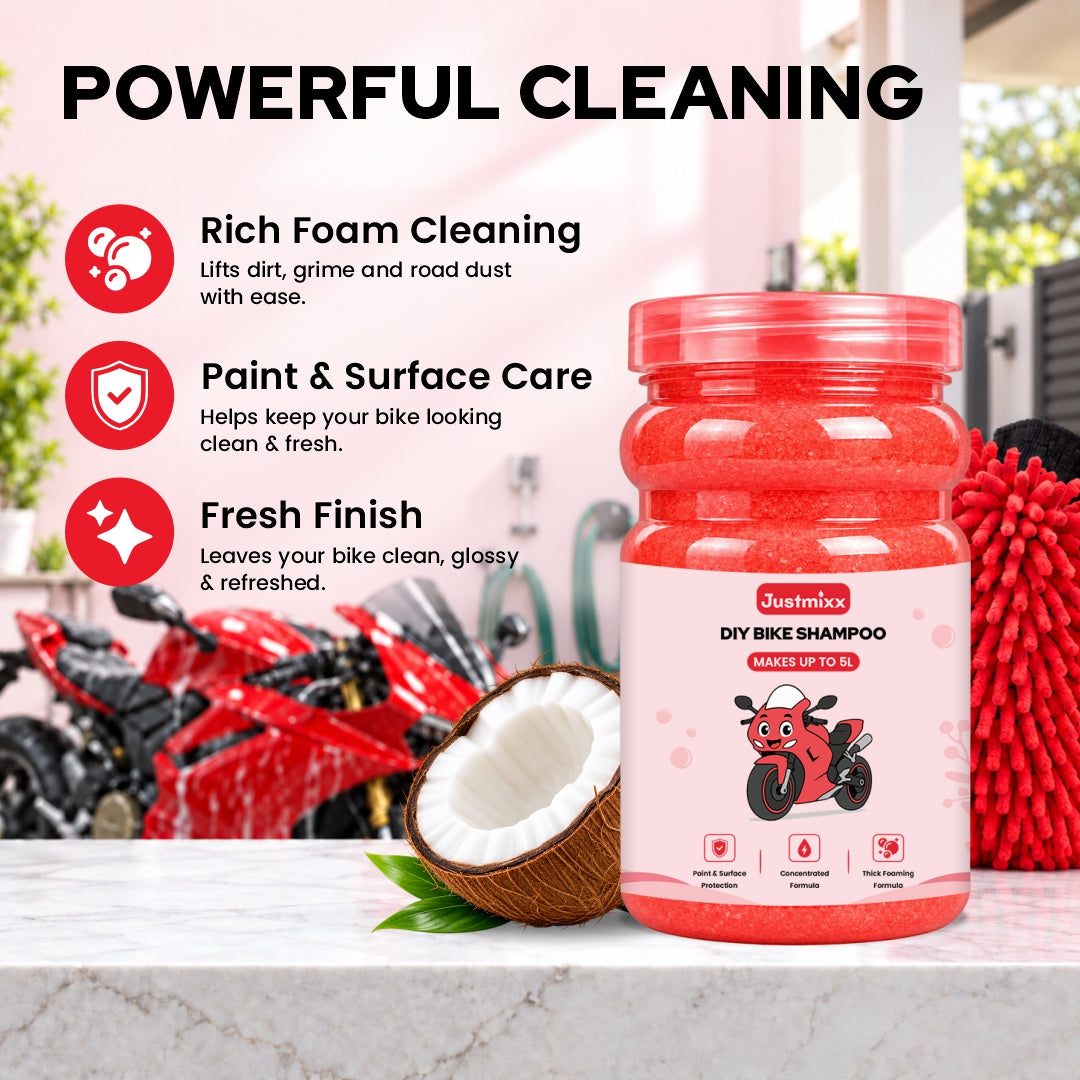 DIY Bike Shampoo